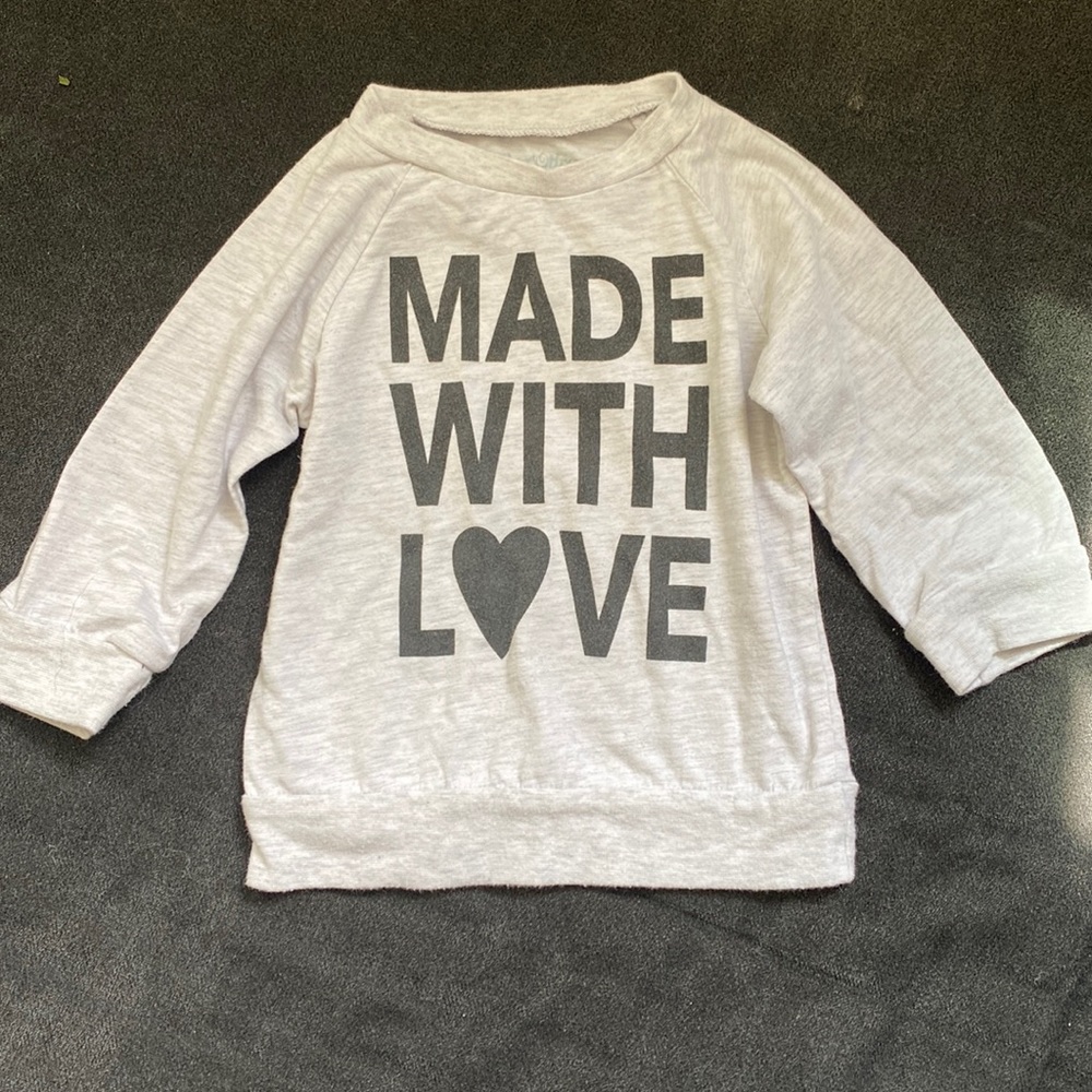 Made With Love Shirt Tunic